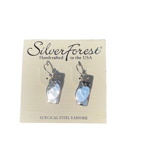 NWT SILVER FOREST Surgical Steel Earrings